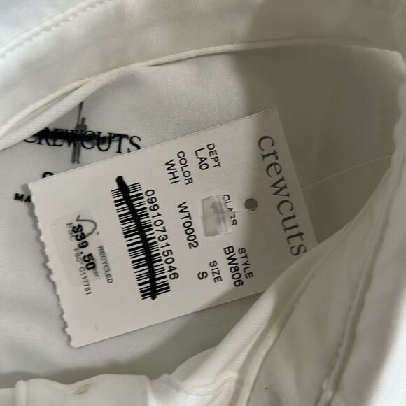 Crewcuts Kids' short-sleeve performance polo shirt j crew size Small 6-7 - Picture 6 of 11